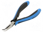 Pliers | curved,conductive,specialist | ESD | 140mm