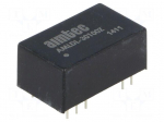 Converter: DC/DC | Uin: 7&divide;30V | Uout: 2&divide;28VDC | Iout: 1000mA | DIP16