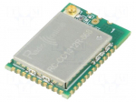Module: RF | 868MHz | -121dBm | 1.8&divide;3.8VDC | 14dBm | Mounting: SMD | SMA