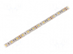 LED tape | white neutral | 5050 | 12V | LED/m: 60 | 10mm | IP65 | 14.4W/m