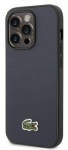Back panel cover Lacoste Apple iPhone 14 Pro Iconic Petit Pique Logo Case Blue