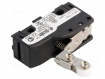 Microswitch SNAP ACTION | with lever (with roller) | SPDT | Pos: 2