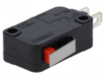 Microswitch SNAP ACTION | with lever | SPDT | 5A/250VAC | ON-(ON)