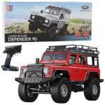 M&auml;nguala | PC | Konsoolid | Tarvikud // Raadio teel juhitavad m&auml;nguasjad ja tarvikud // Auto Terenowe Zdalnie Sterowane RC Land Rover Defender 90 Czerwony 1:14