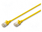 Patch cord | F/FTP | Cat: 6a | RJ45 plug,both sides | stranded | Cu | 5m