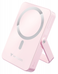 Powerbank Verbatim Charge N Go 10000mAh  Magnetic Wireless Charge Pink With Stand