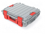 Case | tool case | grey | polymer | C BLOCK PRO | 450x380x135mm | 25kg