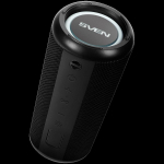 Speaker SVEN PS-315, black, power output 2x10W (RMS), Waterproof (IPx6), TWS, Bluetooth, USB, microSD, lithium battery