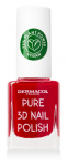 Dermacol Pure 3D 04 Poppy Red Nail Polish 11 ml