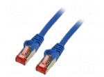 Patch cord | S/FTP | Cat: 6 | RJ45 plug,both sides | stranded | CCA