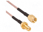 Cable | 0.153m | RP-SMA male,RP-SMA female | straight | 50&Omega;
