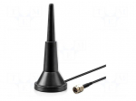 Antenna | Antenna: 4G,LTE,inner | black | SMA | 50W | 600&divide;2700MHz | 50&Omega;