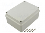 Enclosure: junction box | X: 119mm | Y: 159mm | Z: 76mm | wall mount
