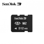 SanDisk M2 Memory Stick Micro Memory Card Storage Media 512 Mb Used Tested Formated Bulk