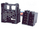 Connector | radio,ISO | BMW,Land Rover,Rover | PIN: 17