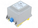 Transformer: encapsulated | 45VA | 230VAC | 230V | 195mA | Mounting: DIN