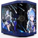 HYTE Y70 Suisei Edition PC-Geh&auml;use, Midi-Tower, E-ATX, Tempered Glass - blau