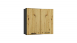 Cosmo Design ANIKA kitchen furniture set, artisan oak/graphite 2.0