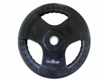 RUBBER PLATE WITH HANDLE CUT 15KG