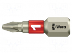 Screwdriver bit | Phillips | PH1 | 1/4" | Overall len: 25mm | BiTorsion