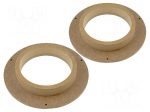 Spacer ring | MDF | 165mm | Fiat | impregnated,varnished