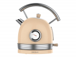 Cecotec Kettle | ThermoSense 420 Vintage | 2200 W | Electric | 1.8 L | Stainless steel | 360&deg; rotational base | Light Beige