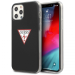 Guess GUHCP12MPCUCTLBK Triangle Collection Hardcase for iPhone 12/12 Pro 6,1" / black