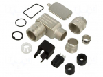Connector: M16 | plug | female | PIN: 6 | 5A | 250V | 423 | soldering | IP67