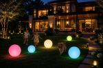 Outdoor decorative light BALL, excl. 1xE27, max 10W, IP44, &Oslash; 20 cm
