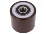 Pallet roller | &Oslash;: 80mm | W: 70mm | 500kg | Mat: polyurethane | -20&divide;80&deg;C