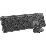 Logitech Signature Slim Combo MK950 for Business (graphite, DE layout, scissor mechanism, Logi Bolt, Bluetooth, for Windows/macOS/ChromeOS/Linux/iPadOS/Android)