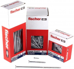 fischer chipboard screw Power-Fast II 6.0x160 countersunk (50 pieces, partial thread, galvanized)