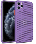 Fusion Breathe Case Silikona Aizsargapvalks Priek&scaron; Apple iPhone 12 | 12 Pro Violets