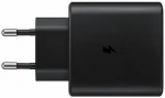 Samsung EP-TA845XBEGWW tīkla lādētājs | 45W | PD, QC | USB-C | ar USB-C uz USB-C vadu komplektā | melns