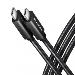 Axagon BUCM32-CM20AB datu pārraides un uzlādes vads | USB-A uz USB-C