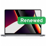 Apple Renewed Grade B | MacBook Pro 14 A2442 | 14 " | 32 GB | SSD | 512 GB | Apple M1 Pro 10-core CPU | macOS | Keyboard language US/RU