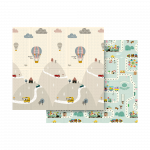 T&ouml;&ouml;riistad ja m&otilde;&otilde;teseadmed // Uued tooted t&ouml;&ouml;riistade, tarvikute kategoorias // Mata edukacyjna dla niemowląt 200 x 180 cm, samochody i pociągi