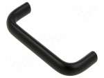 Holder | aluminium | black | H: 49mm | L: 133mm | W: 20mm | GN 565 | handle