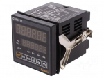 Counter: electronical | LED x2 | time/pulses | SPDT | IN 1: NPN,PNP
