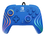 PDP Afterglow Wave Blue USB Gamepad Analogue / Digital Nintendo Switch, Nintendo Switch OLED