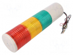 Signaller: signalling column | LED | red/amber/green | Usup: 24VDC