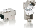 Equip Keystone Jack varjestatud Cat6 LSA 8 tk sinine pol&uuml;kotis
