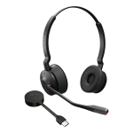 Jabra Engage 55 SE UC muudetav USB-C koos laadimisjaamaga