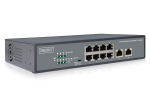 DIGITUS 8-pordiline 10/100 120W PoE haldusvaba l&uuml;liti Black