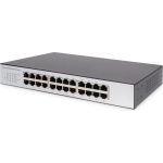 Switch Digitus DIGITUS 24-pordiline kiire Etherneti l&uuml;liti, haldamata
