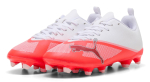 PUMA Ultra 7 Play FG/AG Jr Football Unisex Red, White