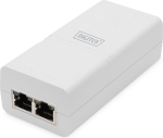 DIGITUS Gigabit Ethernet PoE Injektor 802.3at 30W wei&szlig;