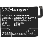 3250 mAh for Redmi BM39