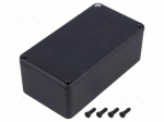 Enclosure: multipurpose | X: 60mm | Y: 120mm | Z: 42mm | 1590W | aluminium