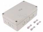 Enclosure: multipurpose | X: 110mm | Y: 180mm | Z: 63mm | TK PS | grey